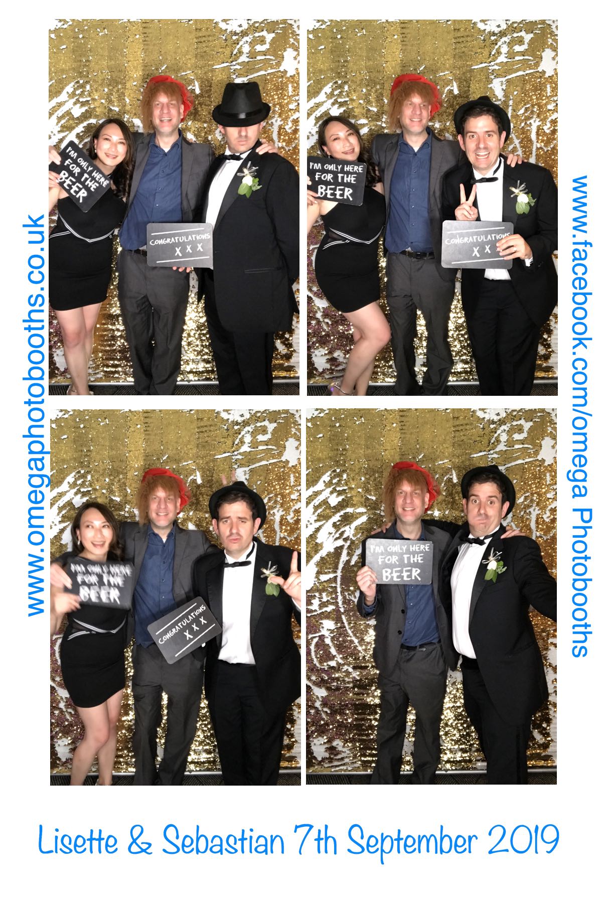 Lisette & Sebastian | View more photos from the event at gallery.omegaphotobooths.co.uk/u/Omega-Photobooths/Lisette-Sebastian